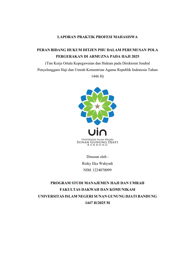 Peran Bidang Hukum Ditjen PHU dalam Perumusan Pola Pergerakan di Armuzna pada Haji tahun 2025